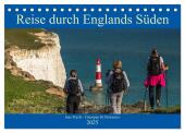 Reise durch Englands Süden (Tischkalender 2025 DIN A5 quer), CALVENDO Monatskalender