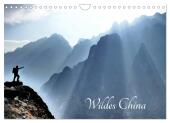 Wildes China (Wandkalender 2025 DIN A4 quer), CALVENDO Monatskalender