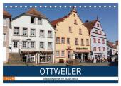 Ottweiler - Barockperle im Saarland (Tischkalender 2025 DIN A5 quer), CALVENDO Monatskalender