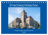 Emscher-Schlösschen (Tischkalender 2025 DIN A5 quer), CALVENDO Monatskalender
