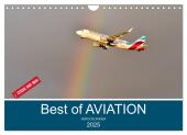 Best of Aviation (Wandkalender 2025 DIN A4 quer), CALVENDO Monatskalender