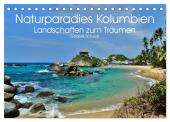 Naturparadies Kolumbien - Landschaften zum Träumen (Tischkalender 2025 DIN A5 quer), CALVENDO Monatskalender