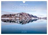 Heike Odermatt: 80° Nord - Fotografien von Spitzbergen und Nordaustland (Wandkalender 2025 DIN A4 quer), CALVENDO Monats