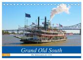 Grand Old South - Die Südstaaten der USA (Tischkalender 2025 DIN A5 quer), CALVENDO Monatskalender
