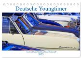 Deutsche Youngtimer vom Frankfurter Taxifahrer Petrus Bodenstaff (Tischkalender 2025 DIN A5 quer), CALVENDO Monatskalend