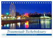 Traumstadt Tscheboksary - Tschuwaschiens malerische Metropole (Tischkalender 2025 DIN A5 quer), CALVENDO Monatskalender