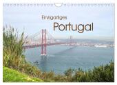Einzigartiges Portugal (Wandkalender 2025 DIN A4 quer), CALVENDO Monatskalender