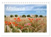 Mallorca - Stille Orte (Tischkalender 2025 DIN A5 quer), CALVENDO Monatskalender