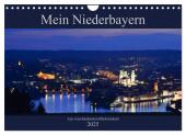 Mein Niederbayern (Wandkalender 2025 DIN A4 quer), CALVENDO Monatskalender
