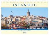 Istanbul - die Stadt zwischen zwei Welten (Wandkalender 2025 DIN A4 quer), CALVENDO Monatskalender