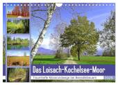 Das Loisach-Kochelsee-Moor Traumhafte Moosrundwege bei Benediktbeuern (Wandkalender 2025 DIN A4 quer), CALVENDO Monatska