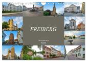 Freiberg Impressionen (Wandkalender 2025 DIN A4 quer), CALVENDO Monatskalender