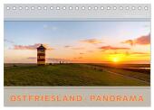 Ostfriesland-Panorama (Tischkalender 2025 DIN A5 quer), CALVENDO Monatskalender