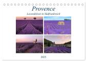 Provence, Lavendelzeit in Südfrankreich (Tischkalender 2025 DIN A5 quer), CALVENDO Monatskalender