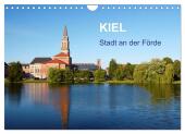 Kiel - Stadt an der Förde (Wandkalender 2025 DIN A4 quer), CALVENDO Monatskalender