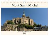 Der Mont Saint Michel (Wandkalender 2025 DIN A4 quer), CALVENDO Monatskalender