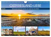 OSTFRIESLAND-LIEBE (Wandkalender 2025 DIN A4 quer), CALVENDO Monatskalender