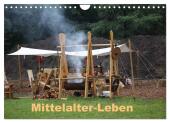 Mittelalter - Leben (Wandkalender 2025 DIN A4 quer), CALVENDO Monatskalender
