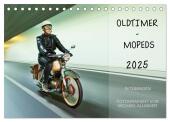 Oldtimer Mopeds - fotografiert von Michael Allmaier (Tischkalender 2025 DIN A5 quer), CALVENDO Monatskalender