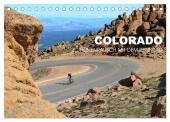 Colorado - Höhenrausch mit dem Rennrad (Tischkalender 2025 DIN A5 quer), CALVENDO Monatskalender