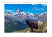 Alpenartig (Tischkalender 2025 DIN A5 quer), CALVENDO Monatskalender