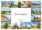 Schweinfurt Impressionen (Wandkalender 2025 DIN A4 quer), CALVENDO Monatskalender