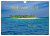 Malediven - Dreamland (Wandkalender 2025 DIN A4 quer), CALVENDO Monatskalender
