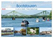 Bootstouren in und um Berlin (Tischkalender 2025 DIN A5 quer), CALVENDO Monatskalender