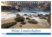 Wilde Landschaften (Tischkalender 2025 DIN A5 quer), CALVENDO Monatskalender