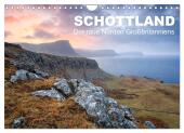 Schottland: Der raue Norden Großbritanniens (Wandkalender 2025 DIN A4 quer), CALVENDO Monatskalender