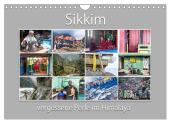 Sikkim - vergessene Perle im Himalaya (Wandkalender 2025 DIN A4 quer), CALVENDO Monatskalender