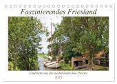 Faszinierendes Friesland (Tischkalender 2025 DIN A5 quer), CALVENDO Monatskalender