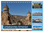 Unbekanntes Armenien (Tischkalender 2025 DIN A5 quer), CALVENDO Monatskalender