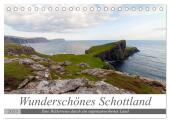 Wunderschönes Schottland - Bilderreise durch ein sagenumwobenes Land (Tischkalender 2025 DIN A5 quer), CALVENDO Monatska