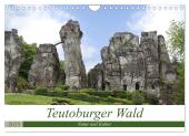 Teutoburger Wald - Natur und Kultur (Wandkalender 2025 DIN A4 quer), CALVENDO Monatskalender