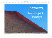 Lanzarote - Nationalpark Timanfaya (Wandkalender 2025 DIN A4 quer), CALVENDO Monatskalender