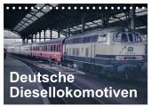 Deutsche Diesellokomotiven (Tischkalender 2025 DIN A5 quer), CALVENDO Monatskalender