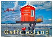 Mein Ostfriesland (Tischkalender 2025 DIN A5 quer), CALVENDO Monatskalender