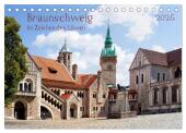 Braunschweig Im Zeichen des Löwen (Tischkalender 2025 DIN A5 quer), CALVENDO Monatskalender