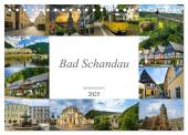 Bad Schandau Impressionen (Tischkalender 2025 DIN A5 quer), CALVENDO Monatskalender