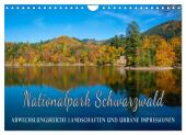 Nationalpark Schwarzwald - abwechslungsreiche Landschaften und urbane Impressionen (Wandkalender 2025 DIN A4 quer), CALV