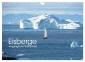 Eisberge - vergängliche Schönheit (Wandkalender 2025 DIN A4 quer), CALVENDO Monatskalender