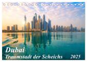 Dubai - Traumstadt der Scheichs (Tischkalender 2025 DIN A5 quer), CALVENDO Monatskalender