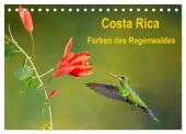 Costa Rica - Farben des Regenwaldes (Tischkalender 2025 DIN A5 quer), CALVENDO Monatskalender