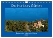Zauberhafte Riviera - Die Hanbury Gärten (Wandkalender 2025 DIN A4 quer), CALVENDO Monatskalender