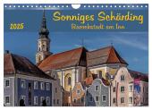 Sonniges Schärding, Barockstadt am Inn (Wandkalender 2025 DIN A4 quer), CALVENDO Monatskalender