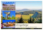 Erzgebirge - Reiches kulturelles Erbe und erholsame Natur (Tischkalender 2025 DIN A5 quer), CALVENDO Monatskalender