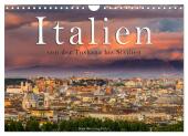 Italien von der Toskana nach Sizilien (Wandkalender 2025 DIN A4 quer), CALVENDO Monatskalender