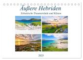 Äußere Hebriden - Schottische Traumstrände und Küsten (Tischkalender 2025 DIN A5 quer), CALVENDO Monatskalender