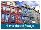 Normandie und Bretagne-faszinierend abwechslungsreich (Wandkalender 2025 DIN A4 quer), CALVENDO Monatskalender